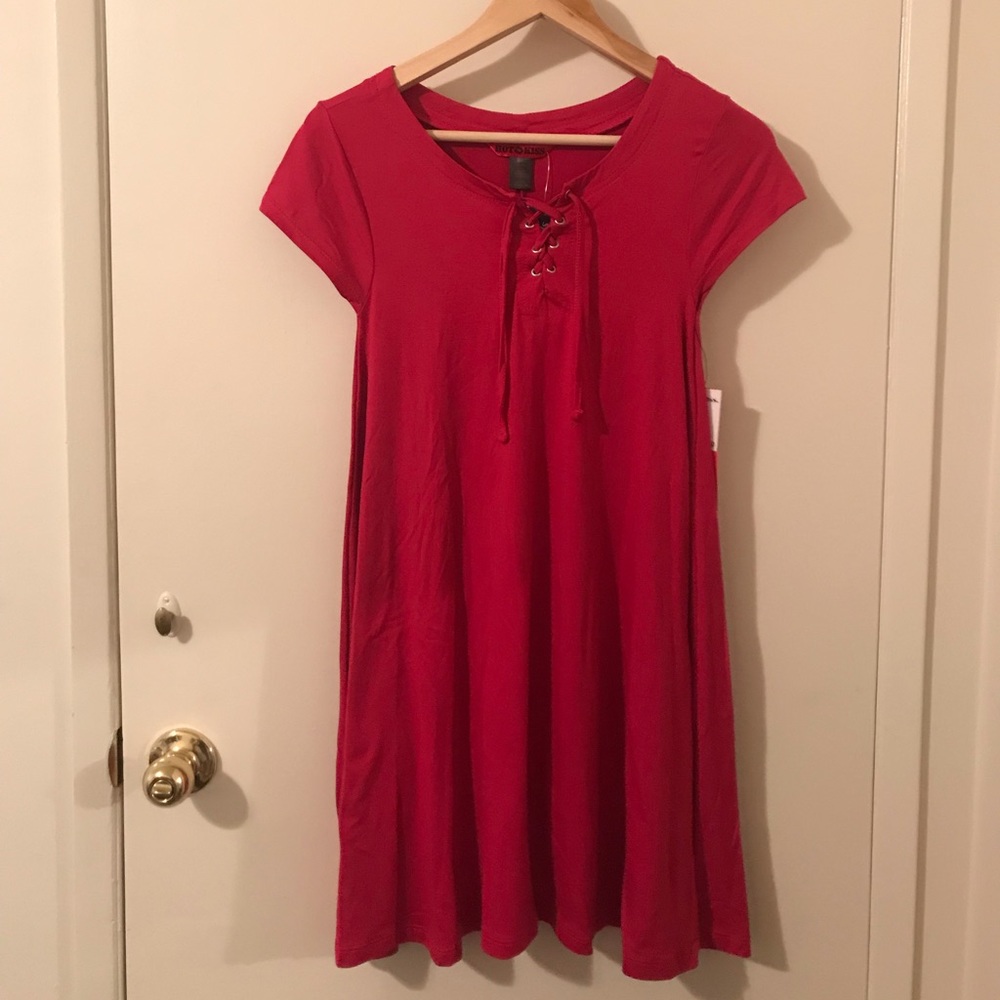 Kiss hot pink dress